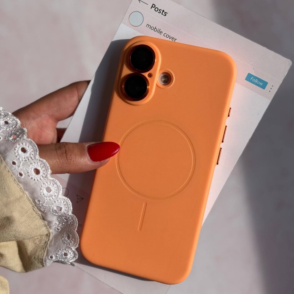 قاب مگ سیف رنگی لنزدار