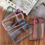 قاب شفاف پشت طلق دوررنگی