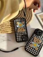 قاب خرس پارچه ای با بند سیلیکونی