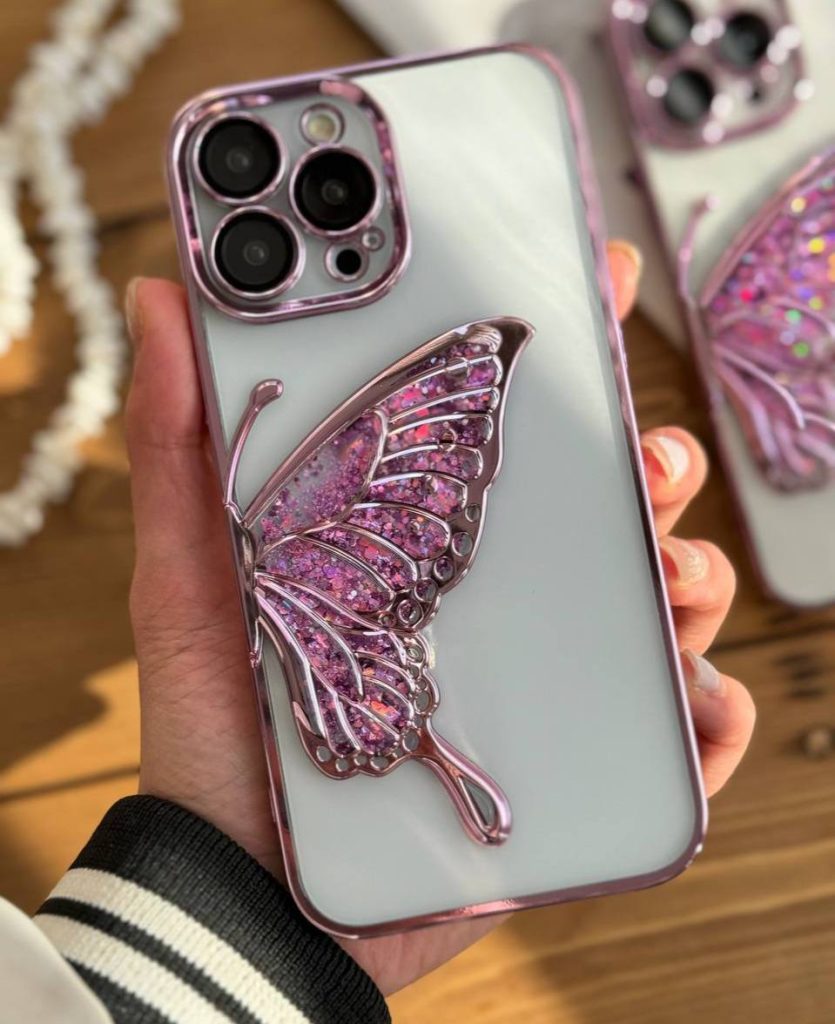 قاب پروانه صورتی آکواریومی