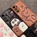 قاب طرح چرم عروسک برجسته