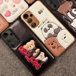 قاب طرح چرم عروسک برجسته