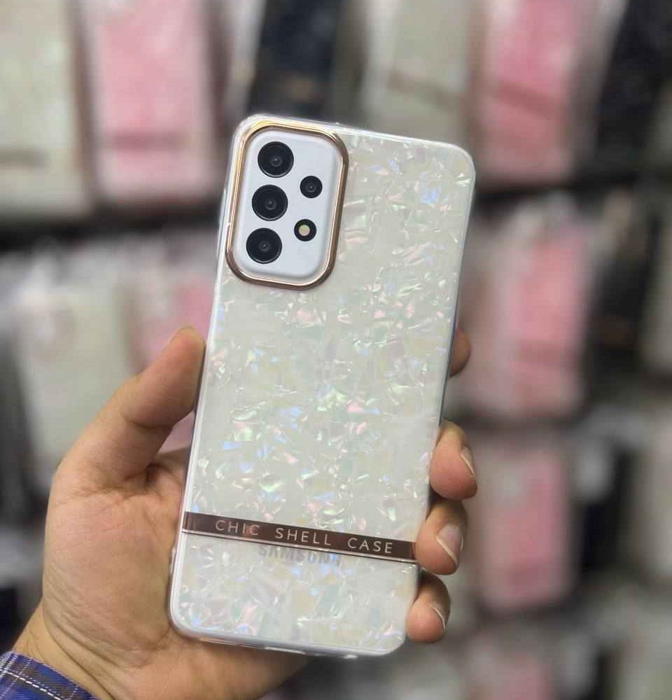 قاب ماربل با محافظ گلد متال