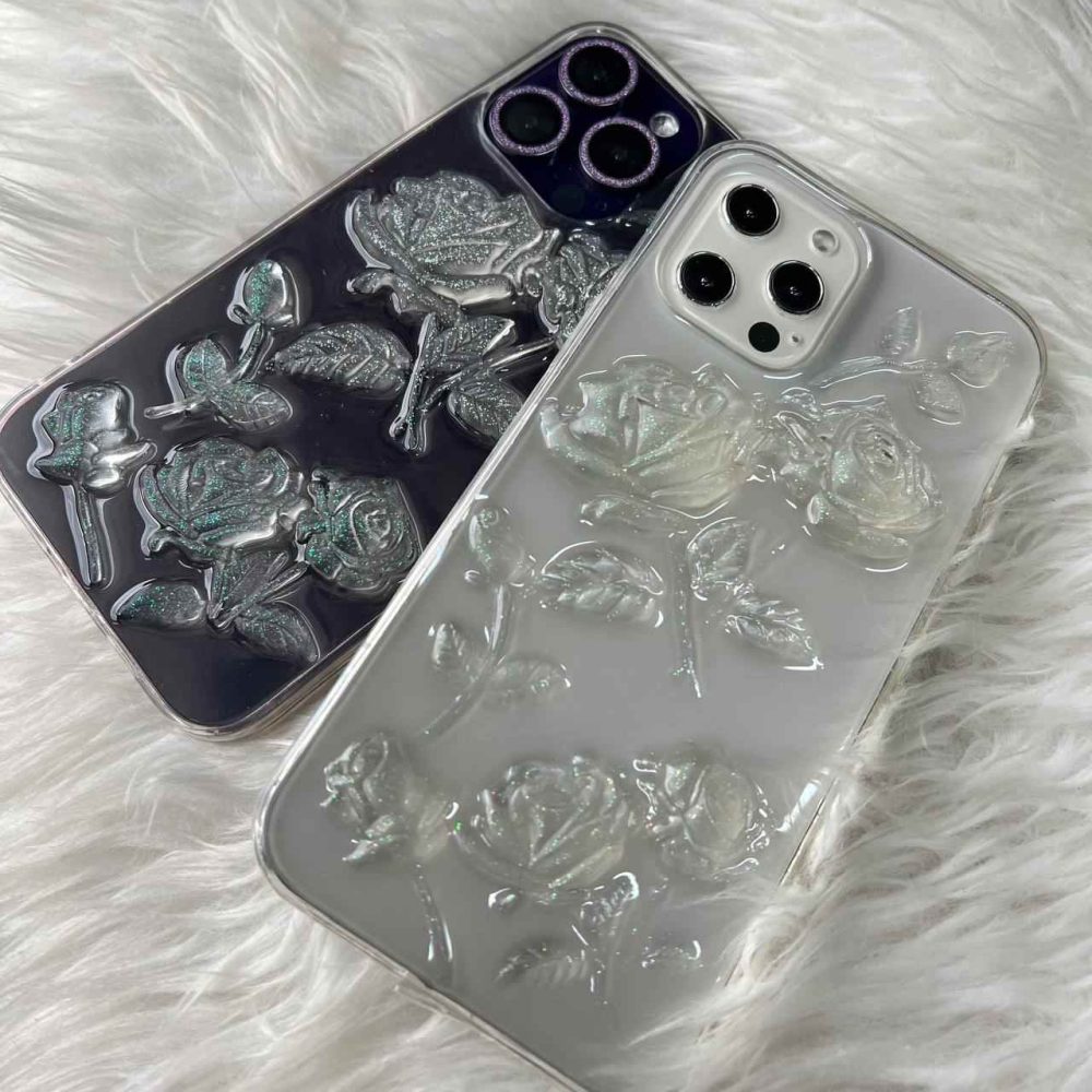 قاب گل رز برجسته