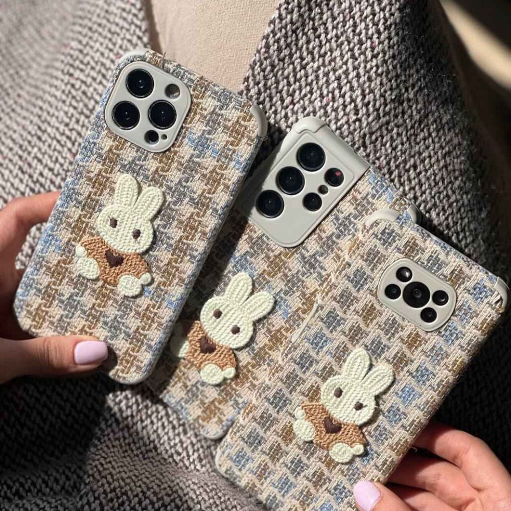 قاب خرگوش پارچه ای