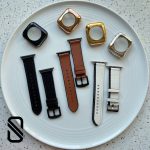 ست بندچرمی اپل واچ  و کیس ژله ایی