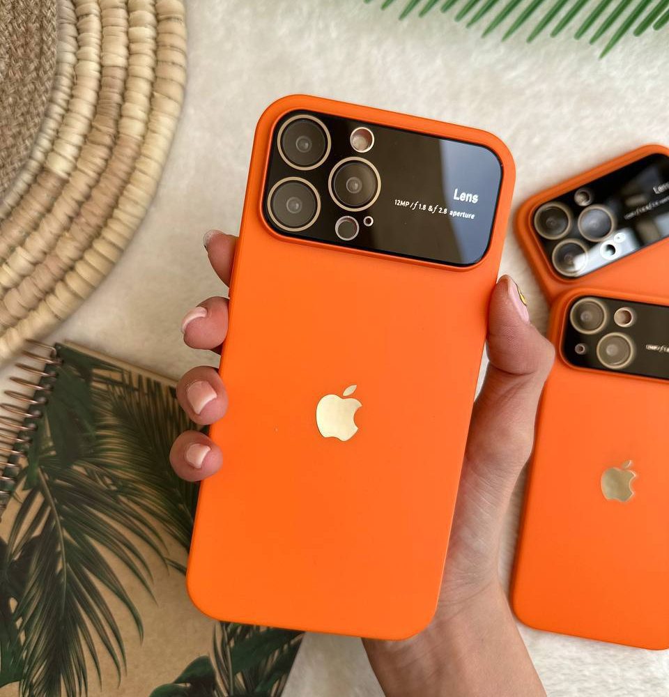 قاب لنز نارنجی