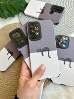 گربه روی دیوار