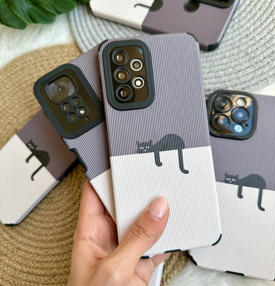 گربه روی دیوار