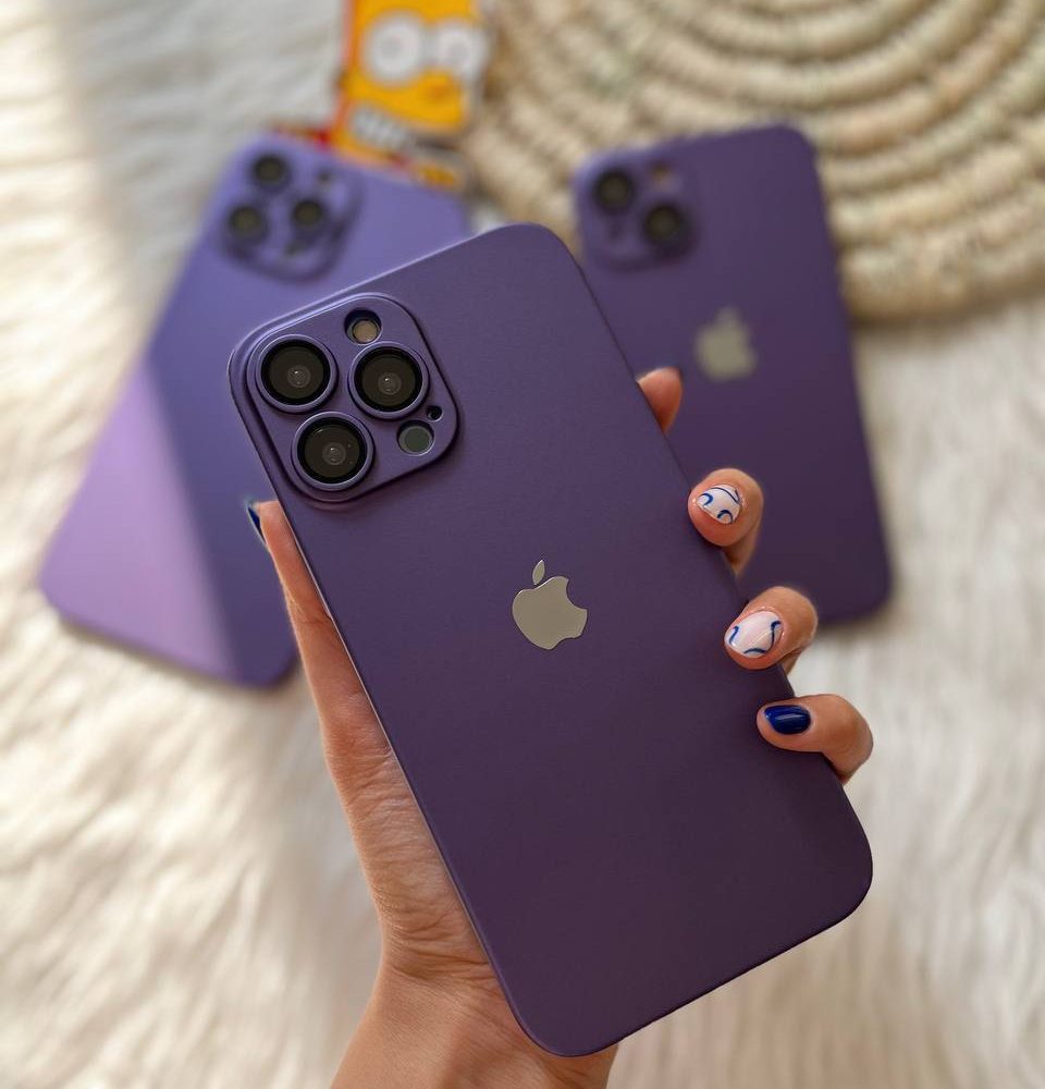 قاب مات لنز بنفش