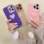 قاب پاپام قلبی آیفونی