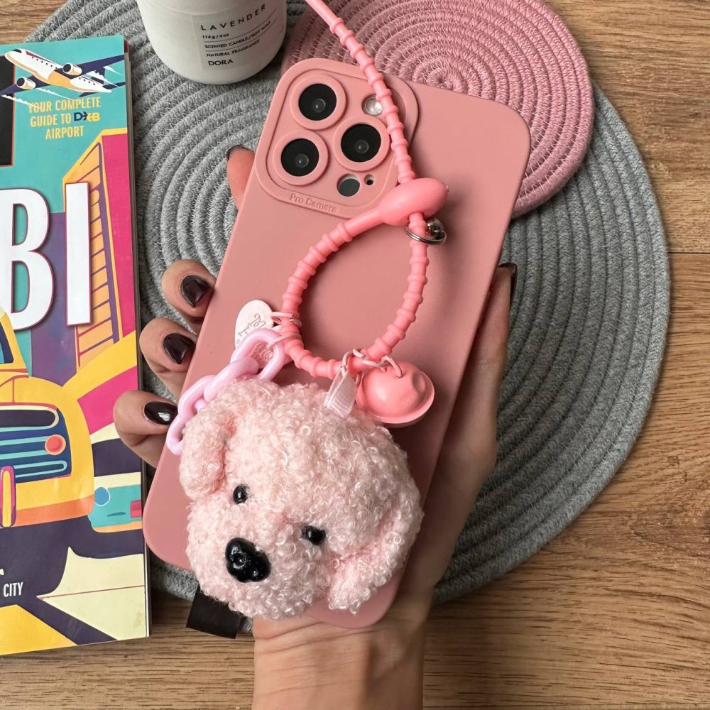 قاب پودل صورتی