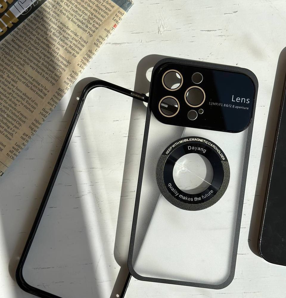 قاب لنز مگ سیف دار شفاف