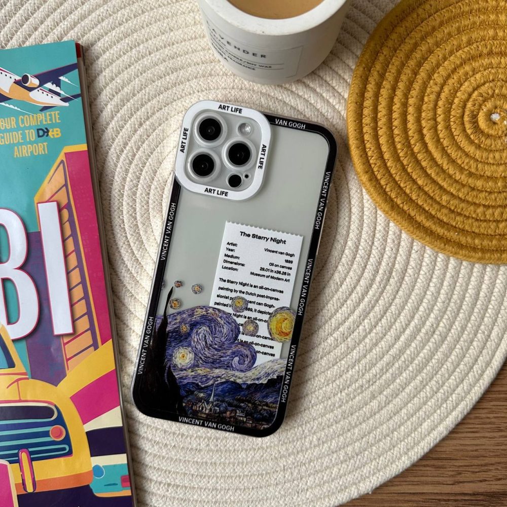 قاب شب پر ستاره اثر وینسنت ونگوگ