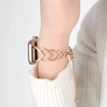 بند اپل واچ گوشواره ای طرح قلب