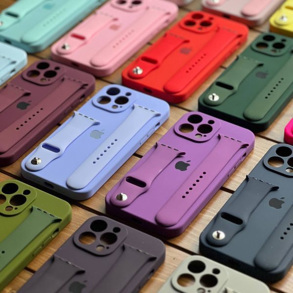 ست بند و قاب سیلیکونی آیفون