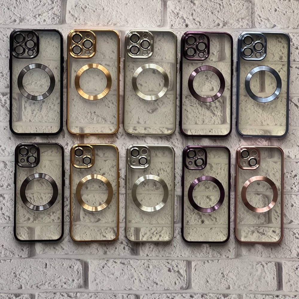 قاب شفاف مگ سیف دوررنگی