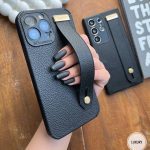 قاب چرمی همراه با بند استندی