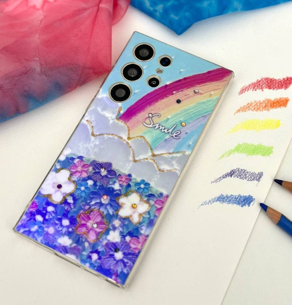 قاب منظره رنگين كمون