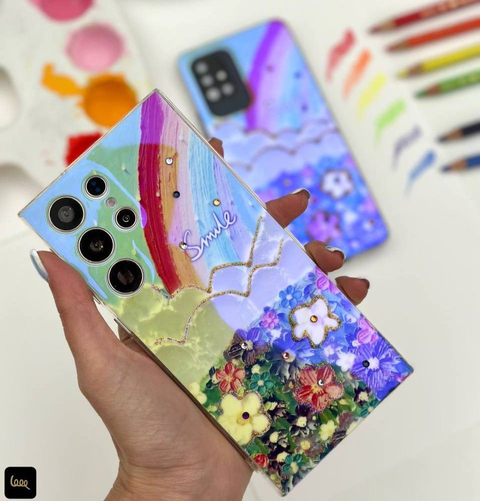 قاب منظره رنگين كمون