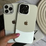 قاب چرمی سفید