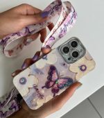 قاب پروانه آبرنگی همراه بند ست