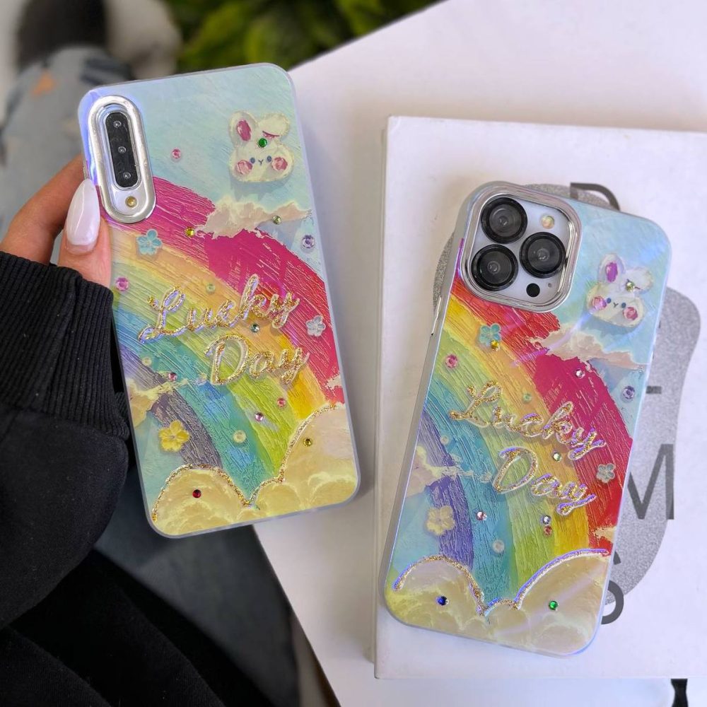 قاب هلوگرامی رنگین کمان