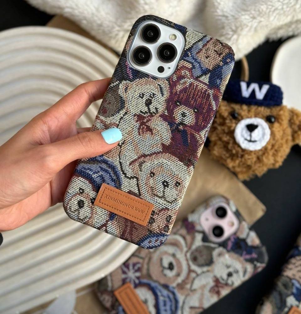 ست قاب و ایرپاد خرس موکتی