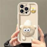 قاب سالید هاپل دست و پادار سفید