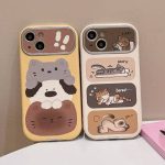 قاب گربه های تنبل