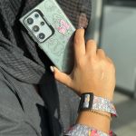 قاب ژله ای طرحدار همراه بند ست