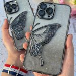 قاب پروانه اکلیلی مشکی