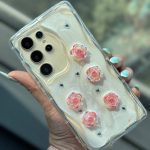 قاب شفاف گل سرخ رزینی