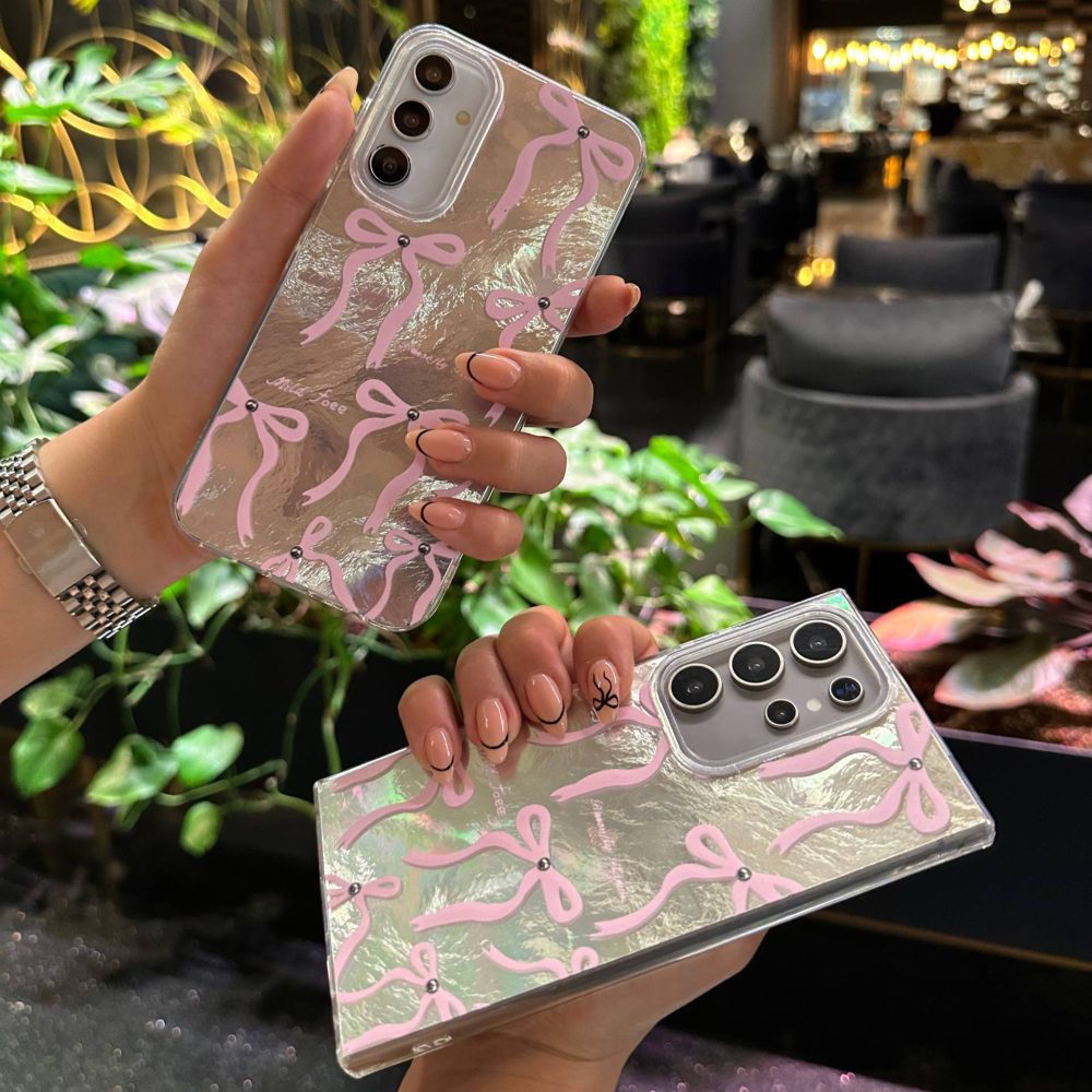 قاب پاپیون شاینی صورتی