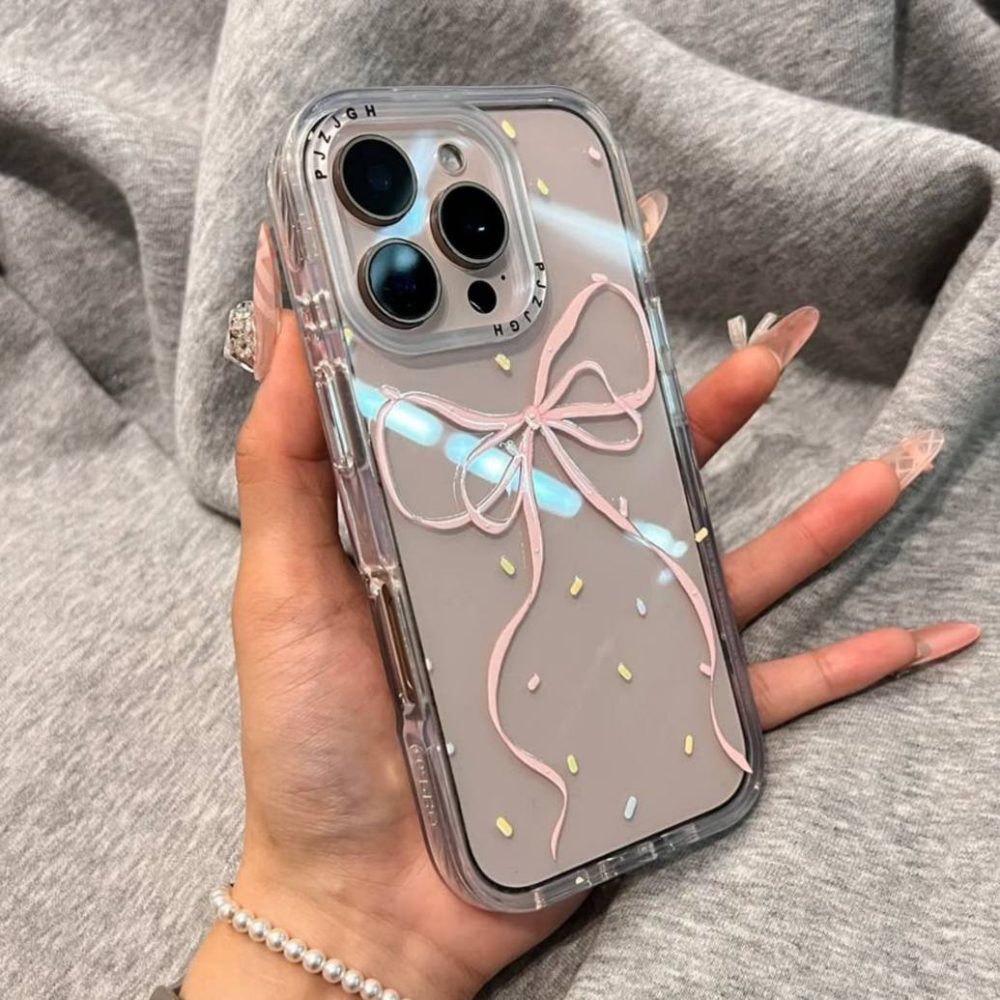 قاب شفاف پاپیون آیفونی