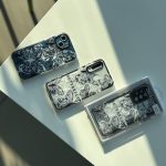 قاب پروانه سیاه وسفید - Image 2