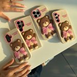 قاب خرس پاپیون صورتی - Image 3