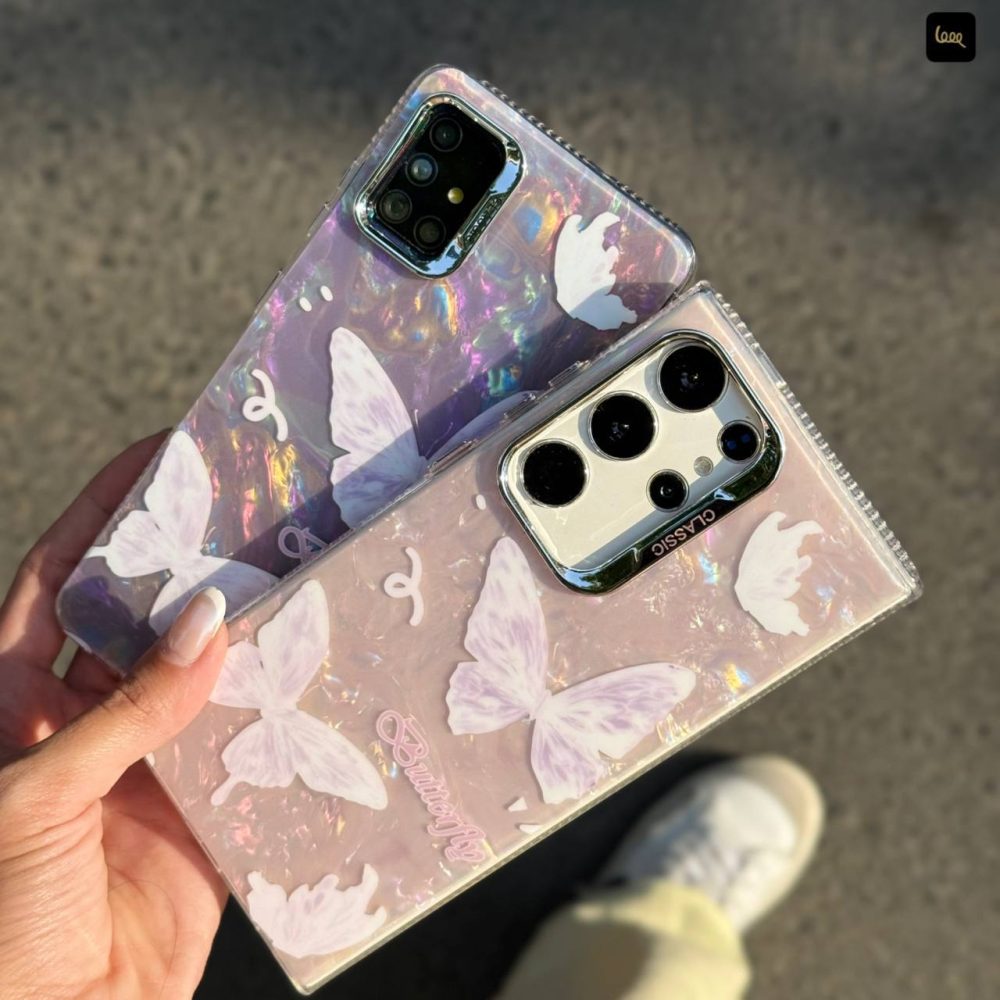 قاب پروانه صورتی