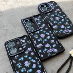 قاب گل های بنفش