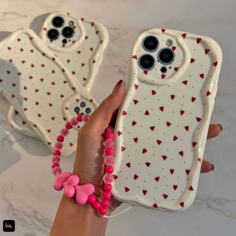 قاب قلب چری همراه آویز