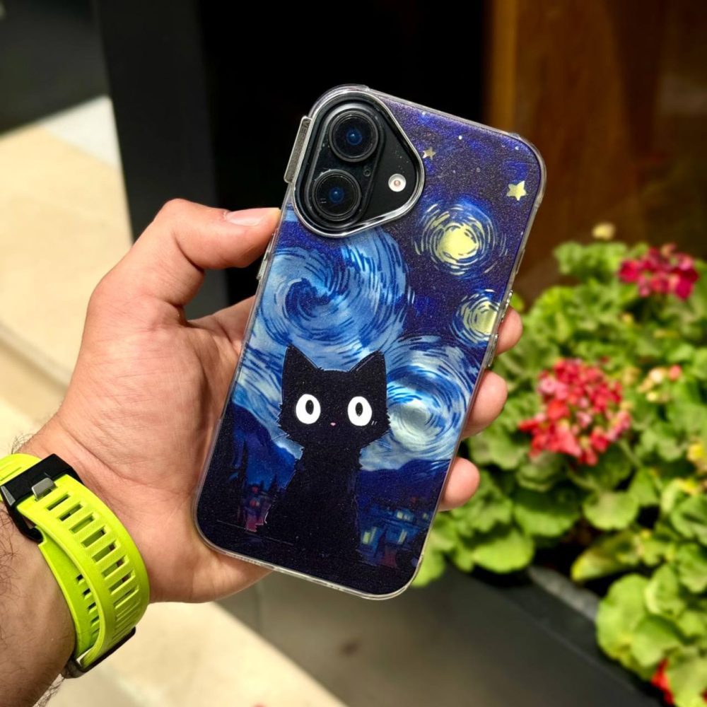 قاب گربه و آسمان شب