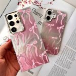 قاب پاپيوني موج دار صورتي