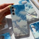 قاب هلوگرامی آسمان آبی