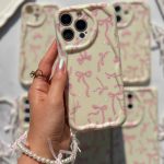 قاب بالشتی پاپیون صورتی