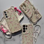 قاب بالشتی پاپیون صورتی