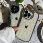 قاب هلو کیتی نگین دار