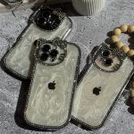 قاب هلو کیتی نگین دار