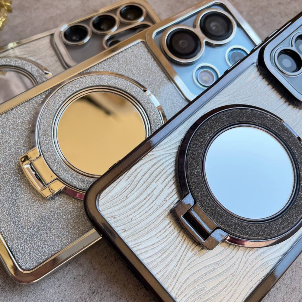 قاب مگ سیف آیینه ای استند شو