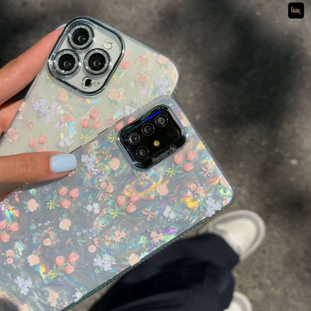 قاب گل های صدفی