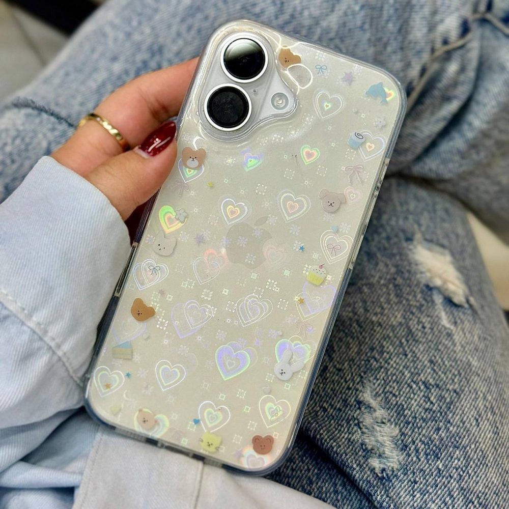 كيس شفاف قلب سه بعدی